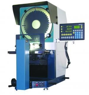 Horizontal Digital Optical Comparator for Shaft Part Measurement