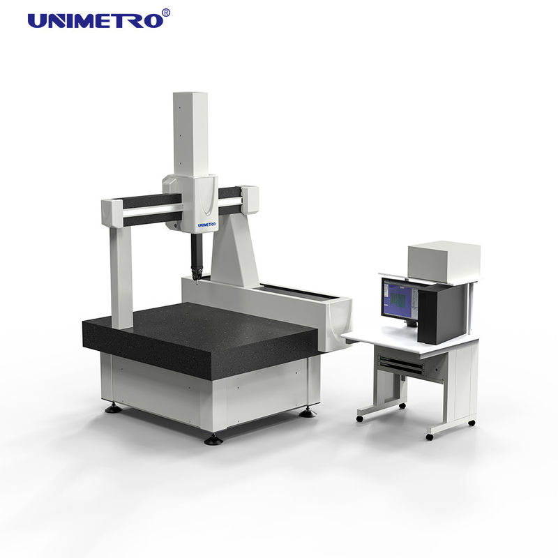 Semi-Manual 3D Coordinate Measuring Machine with 710×1016×610 mm Measuring Range, Marble Base, and 0.5um Scale Resolution
